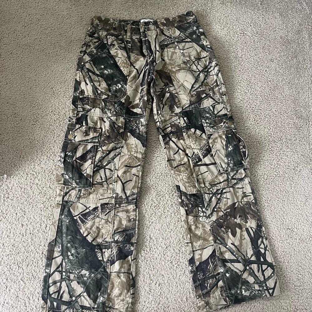 cargo camo pants